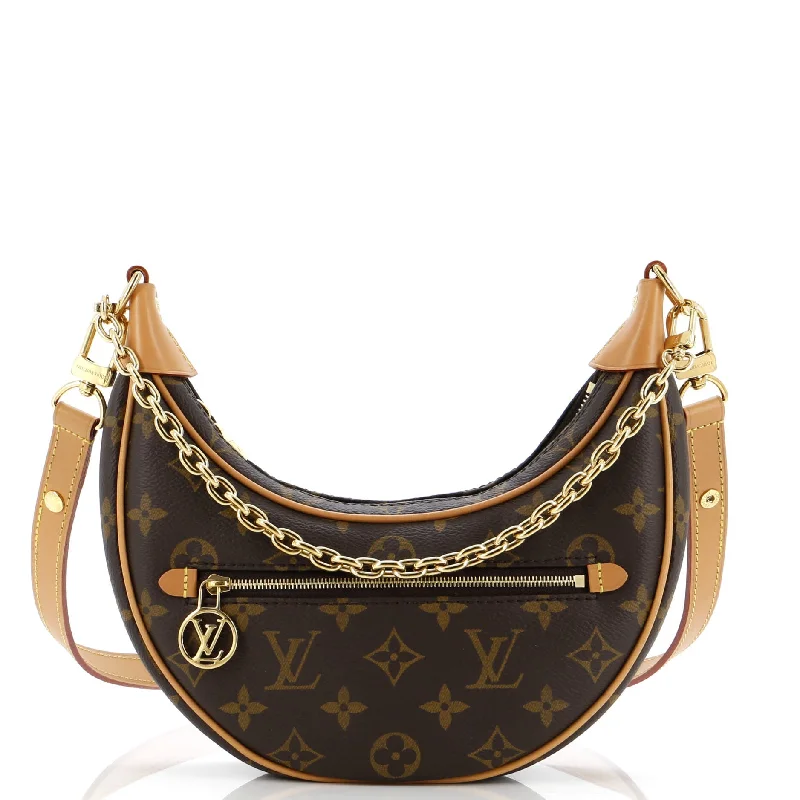 Metallic Shoulder Bag in Gold for Special OccasionsWomen's Shoulder Bag with Faux Fur Strap in White for Winter StyleLoop Handbag Monogram Canvas Metallic Shoulder Bag in Gold for Special OccasionsWomen's Shoulder Bag with Faux Fur Strap in White for Winter StyleLoop Handbag Monogram Canvas