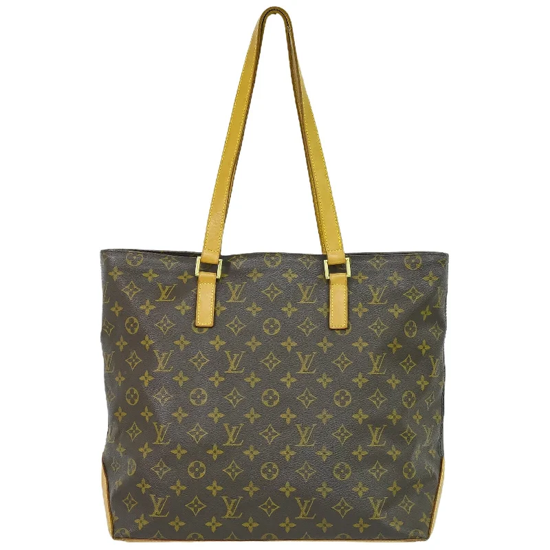 Small Vegan Leather Tote Bag in Blush Pink with Gold - Tone Hardware for a Feminine and Stylish AccessoryTote Bag with Adjustable Shoulder Strap in Olive Green for Comfortable CarryingLouis Vuitton Cabas Mezzo  Canvas Tote Bag (Pre-Owned)