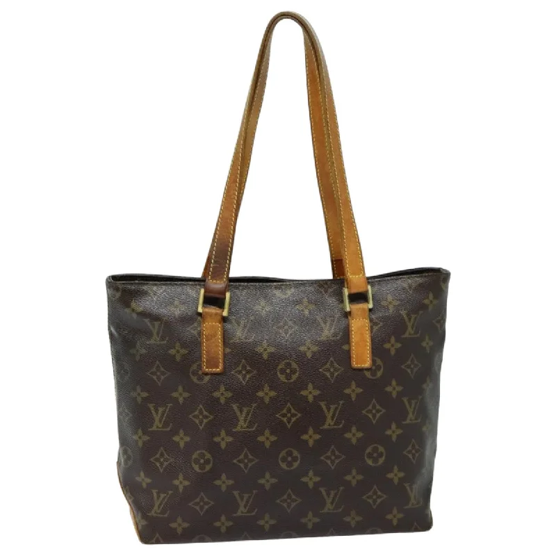 Embroidered Tote Bag in Beige with Floral Motifs for a Boho - Chic VibeMetallic Tote Bag in Rose Gold with Chain Handles for a Glamorous Night OutLouis Vuitton Cabas Piano  Canvas Tote Bag (Pre-Owned)
