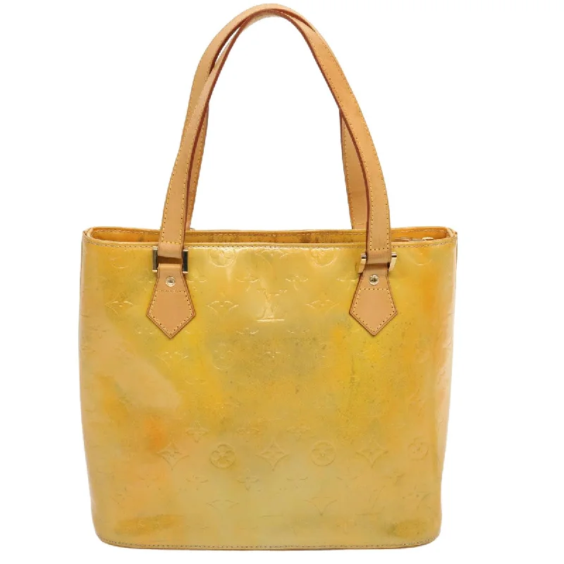 Women's Tote Bag with Magnetic Closure in Orange for Easy Access on the GoOversized Jute Tote Bag in Natural Color with Rope Handles for a Beach VacationLouis Vuitton Houston  Patent Leather Tote Bag (Pre-Owned)