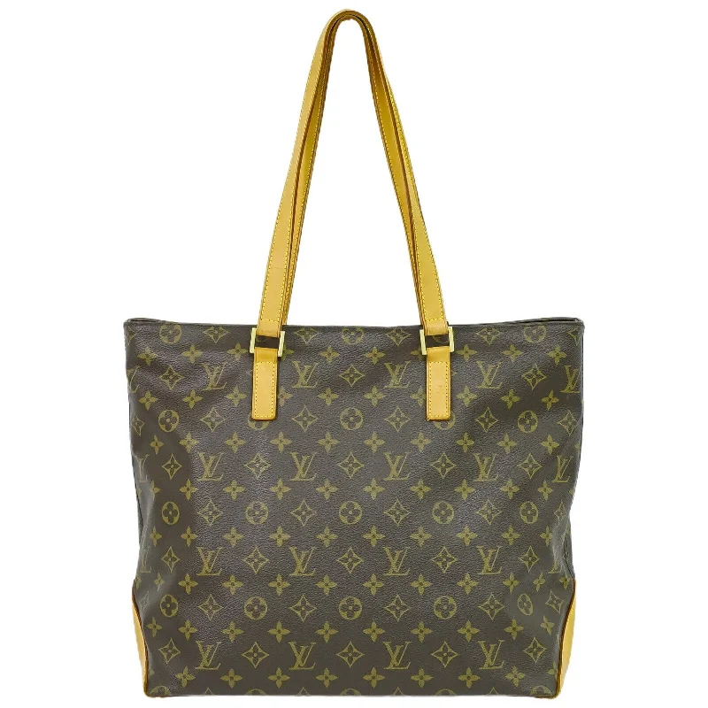 Large Capacity Genuine Leather Women's Tote Bag in Black for Work and CommutingWomen's Printed Tote Bag in Floral Patterns for a Spring - Themed Shopping TripLouis Vuitton Mezzo  Canvas Tote Bag (Pre-Owned)