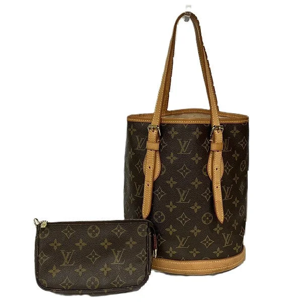 Women's Tote Bag with Inner Compartments in Gray for Organizing Everyday EssentialsTote Bag with Adjustable Shoulder Strap in Olive Green for Comfortable CarryingLouis Vuitton Monogram Petit Bucket Tote Bag