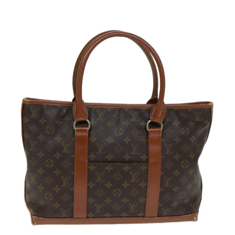 Waterproof Tote Bag in Yellow for Outdoor Activities in Wet WeatherWomen's Tote Bag with Zipper Closure in Red for Secure StorageLouis Vuitton Weekend  Canvas Tote Bag (Pre-Owned)