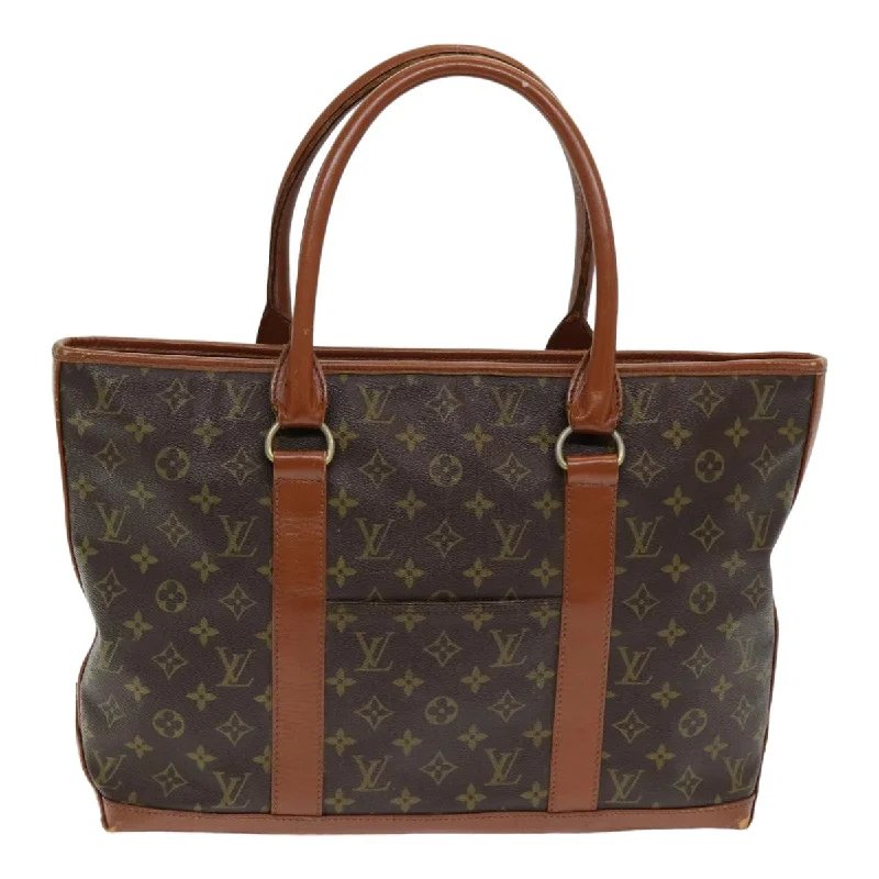 Small Vegan Leather Tote Bag in Blush Pink with Gold - Tone Hardware for a Feminine and Stylish AccessoryMedium - Sized Canvas Tote Bag in Navy Blue with Striped Pattern for a Nautical - Inspired LookLouis Vuitton Weekend  Canvas Tote Bag (Pre-Owned)