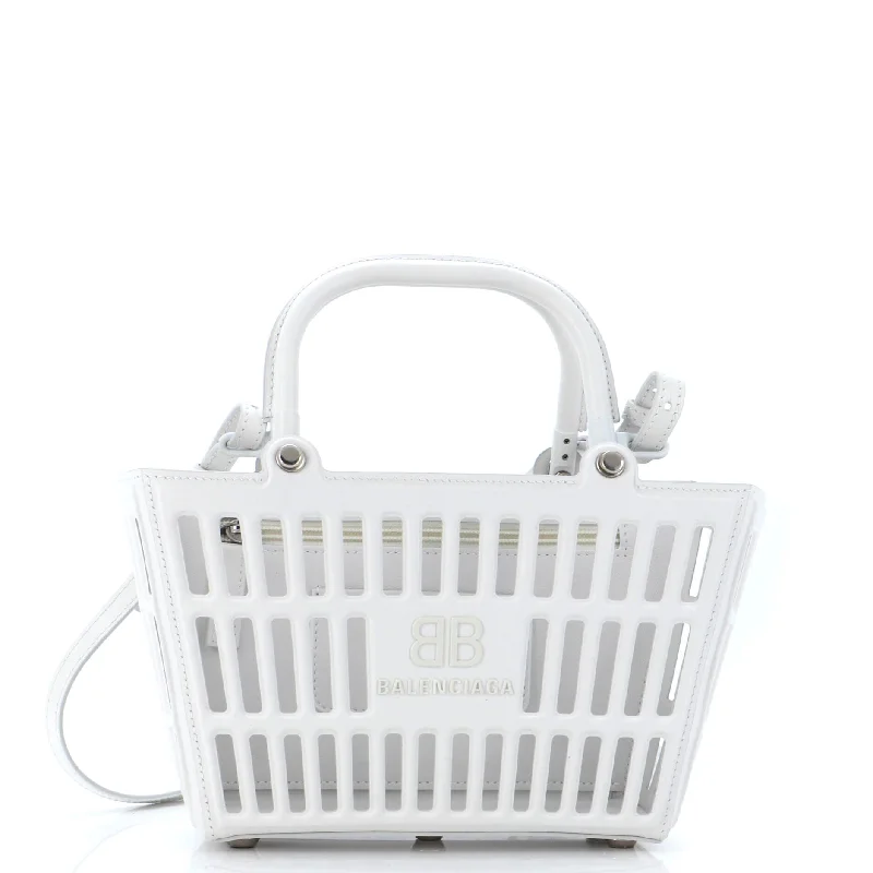 Mag Basket Bag Leather Small