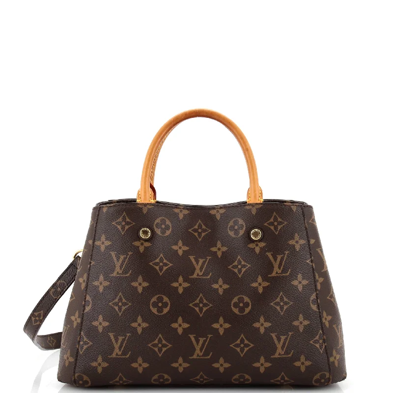 Montaigne Handbag Monogram Canvas BB