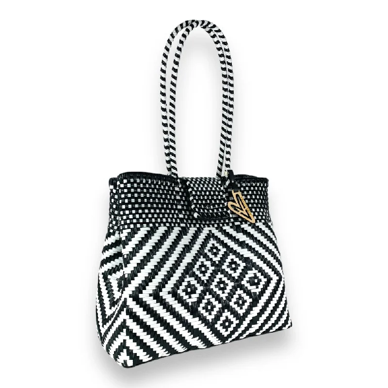 Quilted Tote Bag in Cream with Silver Hardware for a Classic and Sophisticated StyleMaria Victoria | Moonlight | Upcycled, Handwoven, Shoulder Tote Quilted Tote Bag in Cream with Silver Hardware for a Classic and Sophisticated StyleMaria Victoria | Moonlight | Upcycled, Handwoven, Shoulder Tote