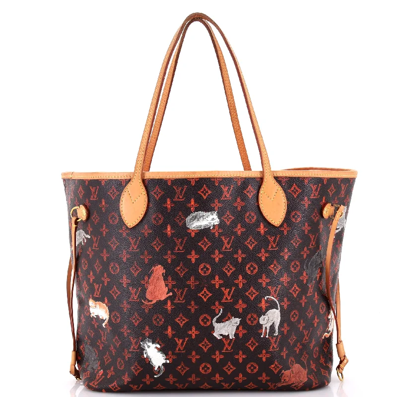 Geometric - Printed Tote Bag in Multicolor for a Contemporary and Trendy OutfitNeverfull NM Tote Limited Edition Grace Coddington Catogram Canvas MM Geometric - Printed Tote Bag in Multicolor for a Contemporary and Trendy OutfitNeverfull NM Tote Limited Edition Grace Coddington Catogram Canvas MM