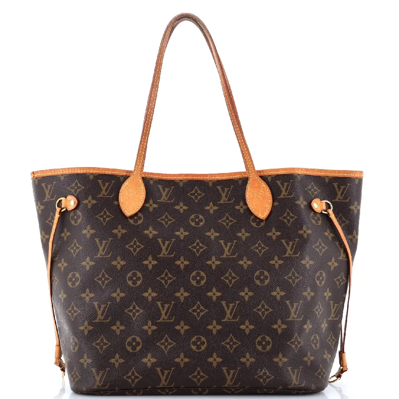 Large Capacity Genuine Leather Women's Tote Bag in Black for Work and CommutingNeverfull NM Tote Monogram Canvas MM Large Capacity Genuine Leather Women's Tote Bag in Black for Work and CommutingNeverfull NM Tote Monogram Canvas MM