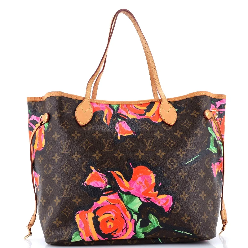 Women's Tote Bag with Detachable Pouch in Purple for Added ConvenienceTote Bag with RFID - Blocking Pocket in Black for Protecting Your Cards and InformationNeverfull Tote Limited Edition Monogram Roses MM Women's Tote Bag with Detachable Pouch in Purple for Added ConvenienceTote Bag with RFID - Blocking Pocket in Black for Protecting Your Cards and InformationNeverfull Tote Limited Edition Monogram Roses MM