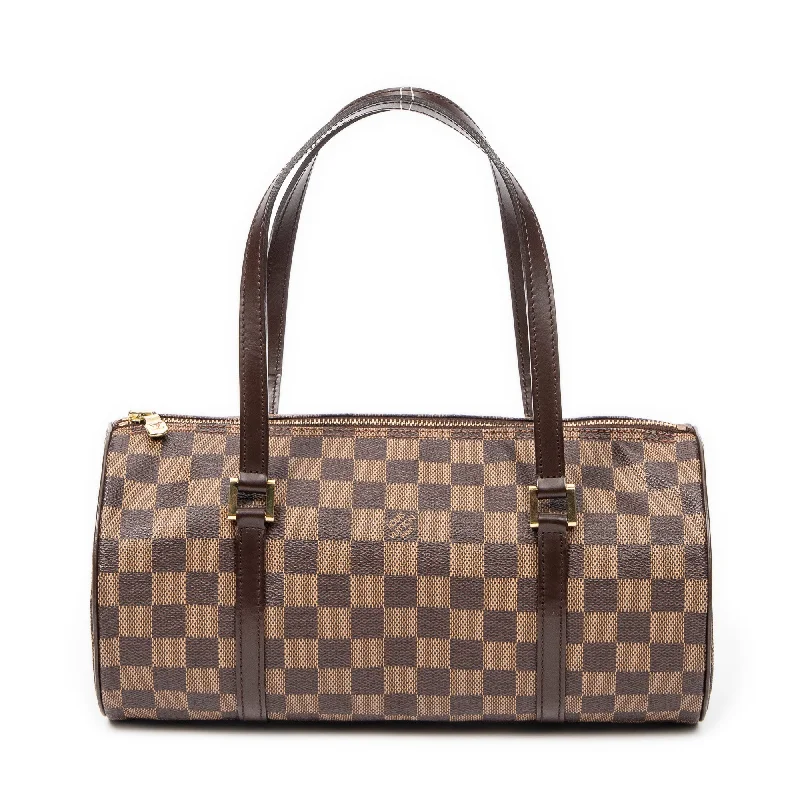 Quilted Tote Bag in Cream with Silver Hardware for a Classic and Sophisticated StyleWomen's Tote Bag with Magnetic Closure in Orange for Easy Access on the GoPapillon 30