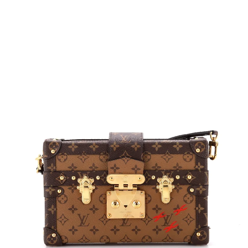 Women's Large Leather Shoulder Bag in Brown with Multiple Compartments for WorkPvc Shoulder Bag in Clear with Glitter for a Fun and Modern LookPetite Malle Handbag Reverse Monogram Canvas Women's Large Leather Shoulder Bag in Brown with Multiple Compartments for WorkPvc Shoulder Bag in Clear with Glitter for a Fun and Modern LookPetite Malle Handbag Reverse Monogram Canvas