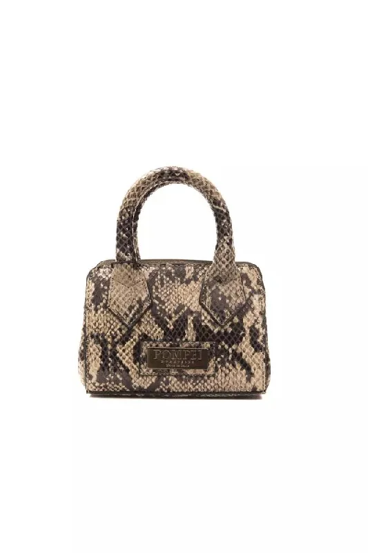 Geometric - Printed Tote Bag in Multicolor for a Contemporary and Trendy OutfitLinen Tote Bag in Natural Beige with Braided Details for a Rustic Summer EnsemblePompei Donatella Chic Python Print Leather Mini Women's Tote Geometric - Printed Tote Bag in Multicolor for a Contemporary and Trendy OutfitLinen Tote Bag in Natural Beige with Braided Details for a Rustic Summer EnsemblePompei Donatella Chic Python Print Leather Mini Women's Tote
