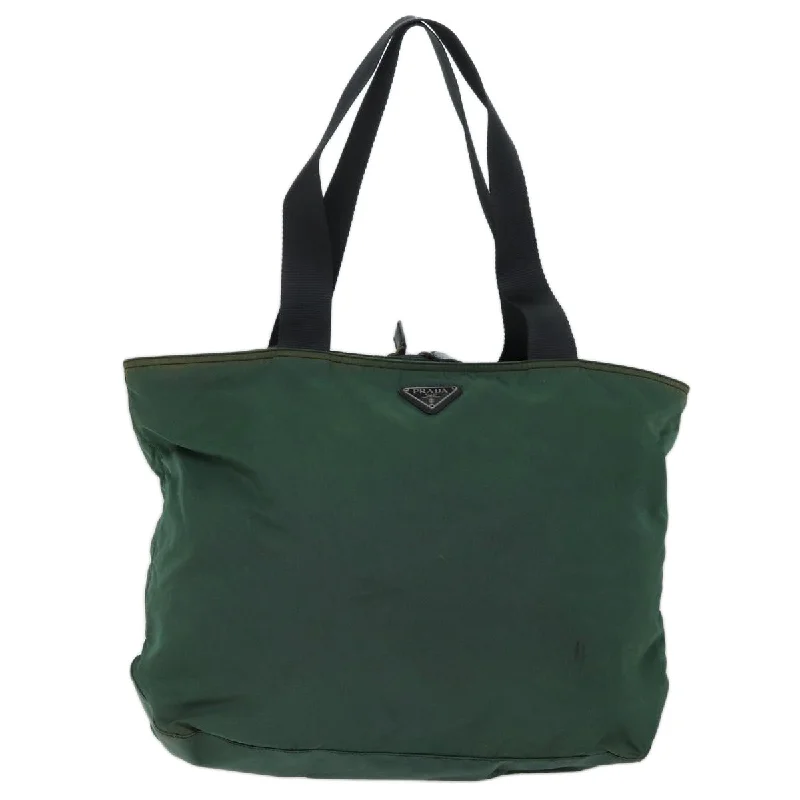 Metallic Tote Bag in Rose Gold with Chain Handles for a Glamorous Night OutLarge Capacity Genuine Leather Women's Tote Bag in Black for Work and CommutingPrada Tessuto  Synthetic Tote Bag (Pre-Owned)