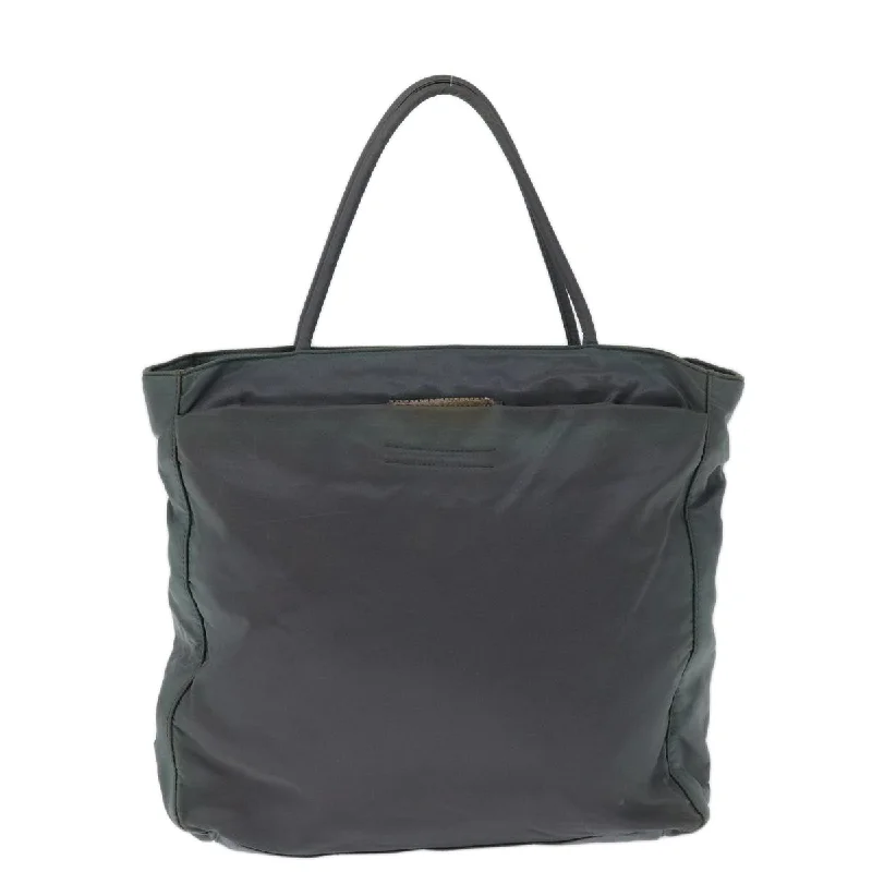 Tote Bag with RFID - Blocking Pocket in Black for Protecting Your Cards and InformationFaux Fur - Trimmed Tote Bag in White for a Cozy Winter LookPrada Tessuto  Synthetic Tote Bag (Pre-Owned)