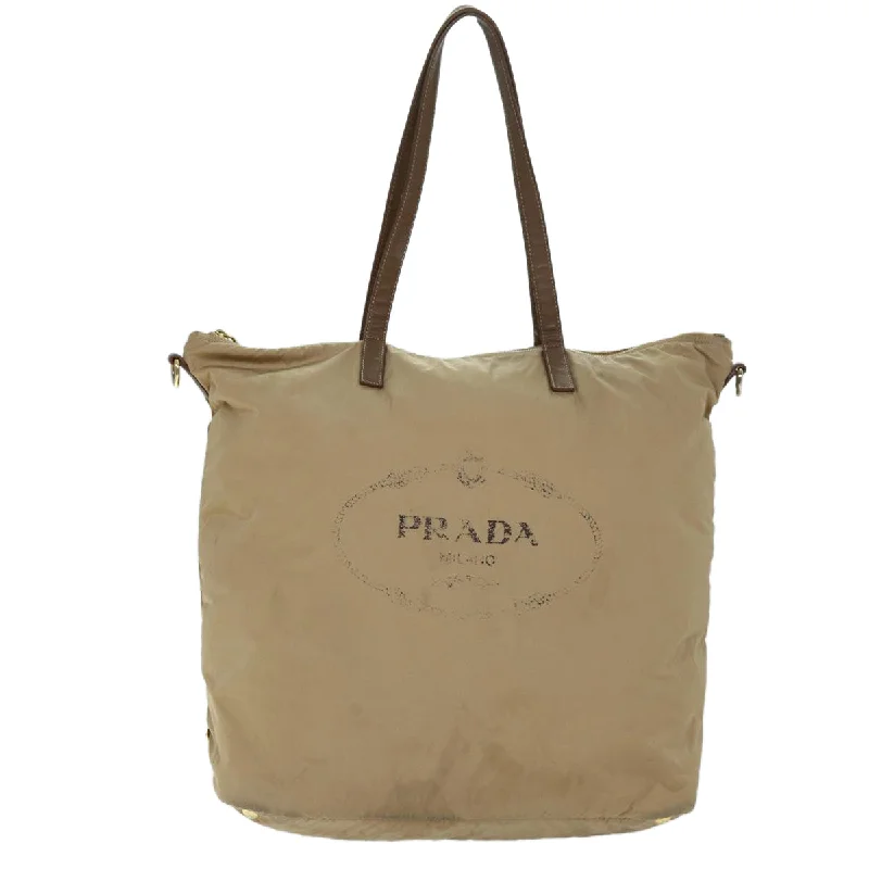 Linen Tote Bag in Natural Beige with Braided Details for a Rustic Summer EnsembleLarge Capacity Genuine Leather Women's Tote Bag in Black for Work and CommutingPrada Tessuto  Synthetic Tote Bag (Pre-Owned)
