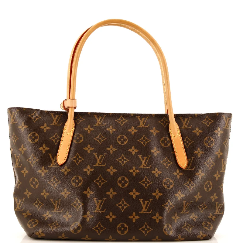 Tote Bag with Adjustable Shoulder Strap in Olive Green for Comfortable CarryingRaspail Tote Monogram Canvas PM