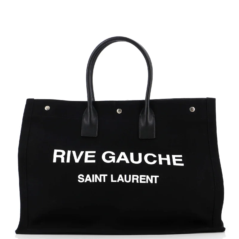 Waterproof Tote Bag in Yellow for Outdoor Activities in Wet WeatherRive Gauche Shopper Tote Camo Canvas Large