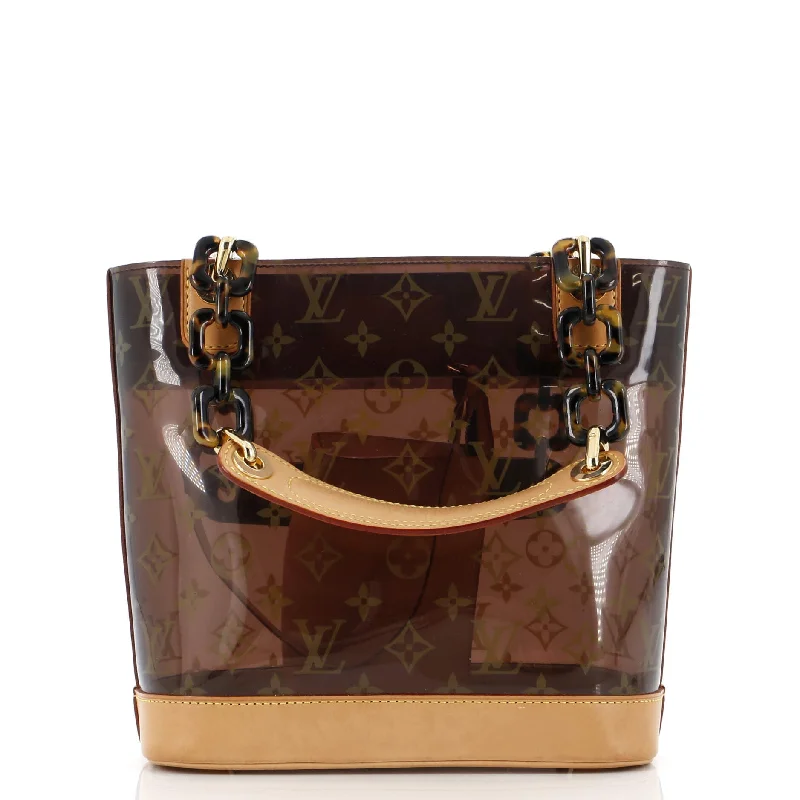 Women's Canvas Shoulder Bag in Navy with Striped Pattern for Beach TripsPrinted Silk Shoulder Bag in Red for a Pop of ColorSac Ambre Handbag Monogram Vinyl PM Women's Canvas Shoulder Bag in Navy with Striped Pattern for Beach TripsPrinted Silk Shoulder Bag in Red for a Pop of ColorSac Ambre Handbag Monogram Vinyl PM