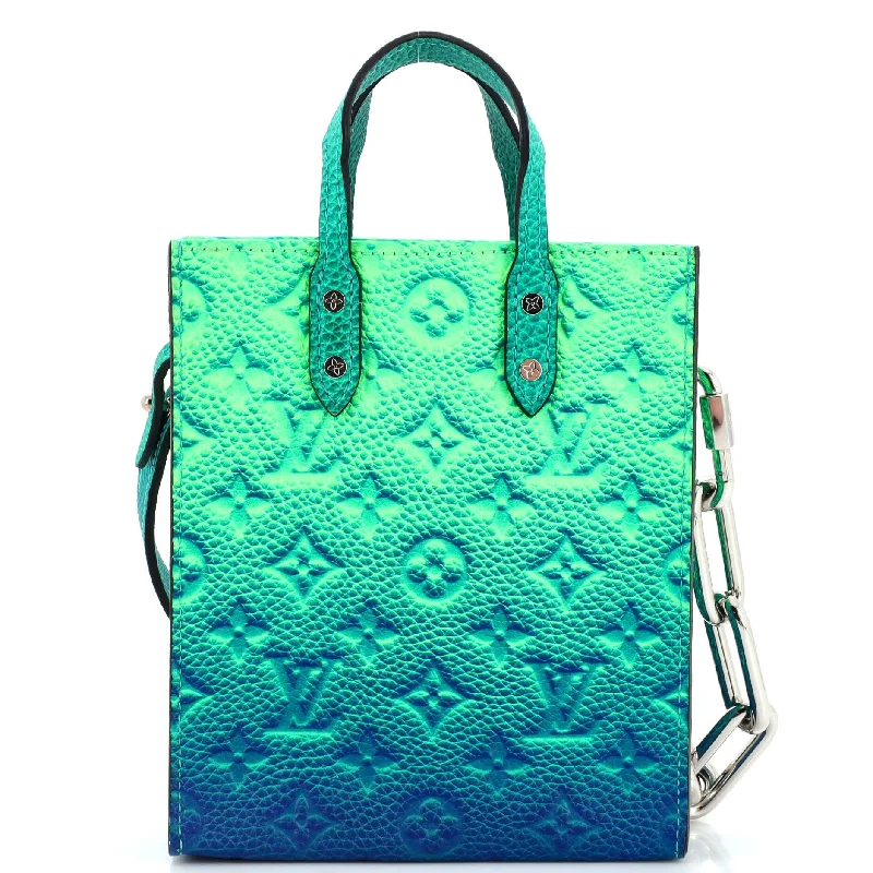 Patchwork Tote Bag in Denim with Vintage - Inspired Designs for a Retro AppealSac Plat Bag Taurillon Illusion XS Patchwork Tote Bag in Denim with Vintage - Inspired Designs for a Retro AppealSac Plat Bag Taurillon Illusion XS