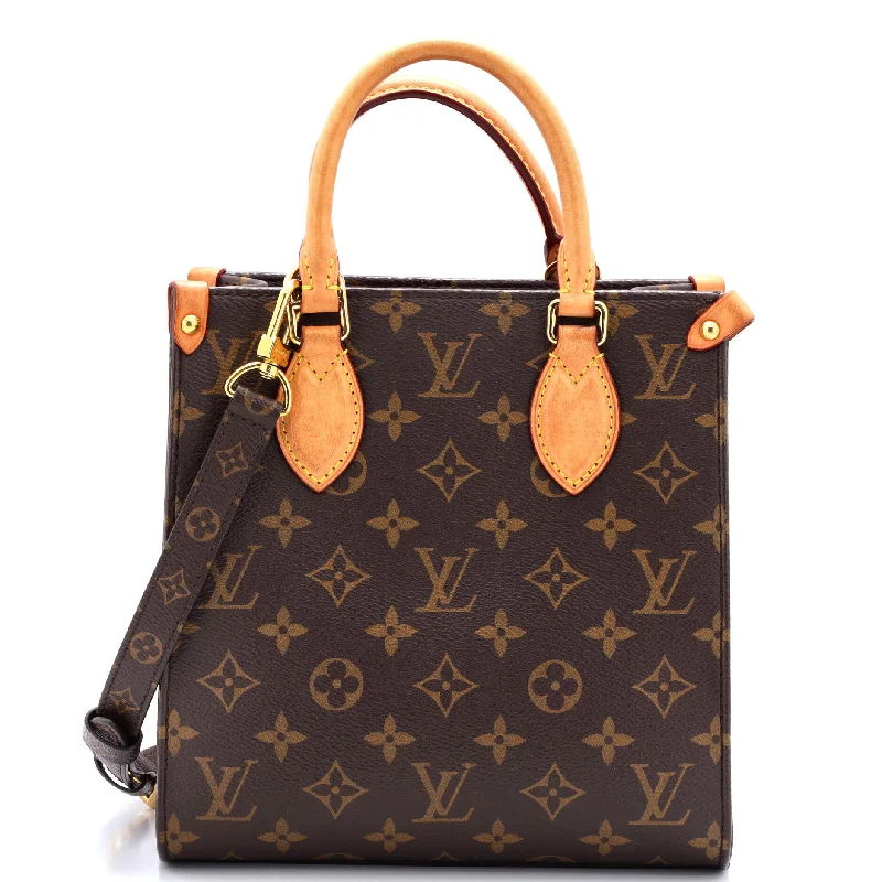 Women's Printed Tote Bag in Floral Patterns for a Spring - Themed Shopping TripSac Plat NM Bag Monogram Canvas BB Women's Printed Tote Bag in Floral Patterns for a Spring - Themed Shopping TripSac Plat NM Bag Monogram Canvas BB