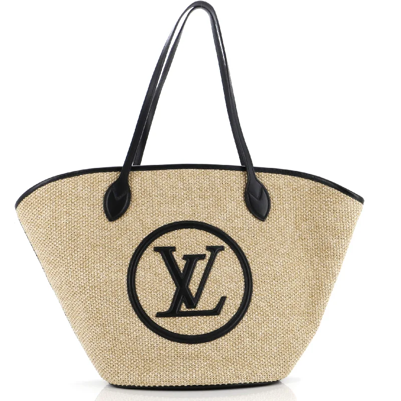 Metallic Tote Bag in Rose Gold with Chain Handles for a Glamorous Night OutSaint Jacques NM Handbag Raffia and Leather