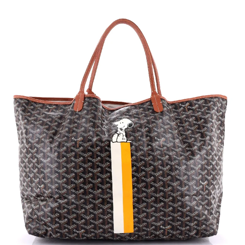 Faux Fur - Trimmed Tote Bag in White for a Cozy Winter LookSaint Louis Tote Printed Coated Canvas GM Faux Fur - Trimmed Tote Bag in White for a Cozy Winter LookSaint Louis Tote Printed Coated Canvas GM