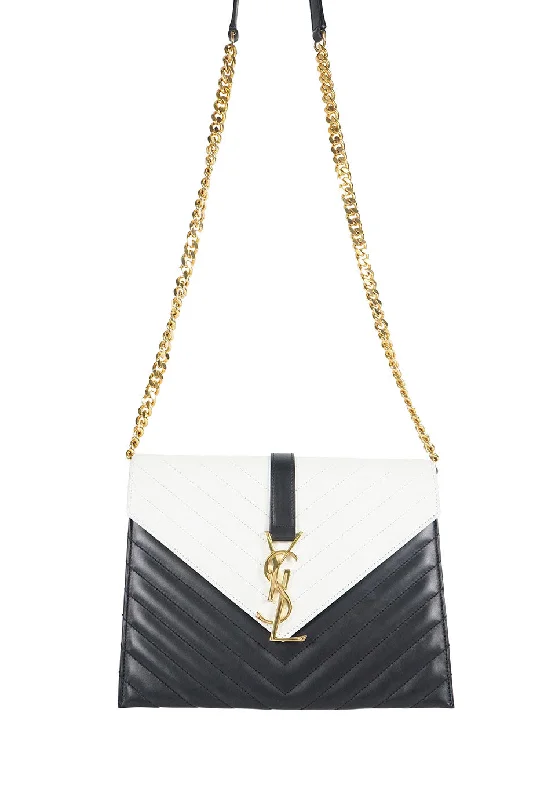 Quilted Leather Crossbody Bag in Cream for a Classic and Elegant Appearance[WB4161] Saint Laurent | Cross-Body Bag