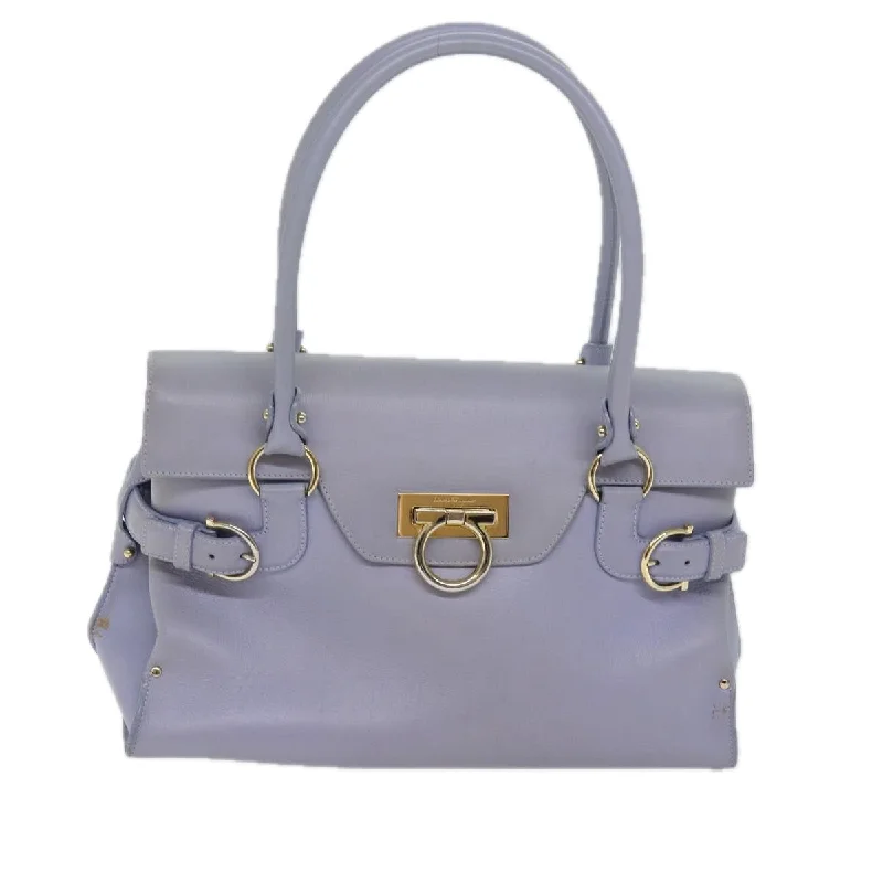 Linen Tote Bag in Natural Beige with Braided Details for a Rustic Summer EnsembleWomen's Tote Bag with Inner Compartments in Gray for Organizing Everyday EssentialsSalvatore Ferragamo  Leather Shopper Bag (Pre-Owned)