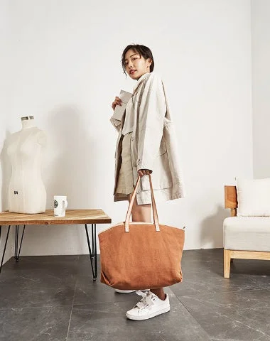 Women's Tote Bag with Inner Compartments in Gray for Organizing Everyday EssentialsWomen's Tote Bag with Zipper Closure in Red for Secure StorageSimple Canvas Womens Mens Tote Bag Messenger Tote Shoulder Bags Canvas Tote Purse for Women