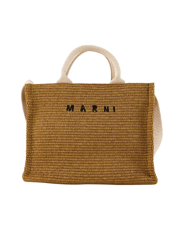 Linen Tote Bag in Natural Beige with Braided Details for a Rustic Summer EnsembleGeometric - Printed Tote Bag in Multicolor for a Contemporary and Trendy OutfitSmall Basket Shopper Bag - Marni - Leather - Sienna/Natural Linen Tote Bag in Natural Beige with Braided Details for a Rustic Summer EnsembleGeometric - Printed Tote Bag in Multicolor for a Contemporary and Trendy OutfitSmall Basket Shopper Bag - Marni - Leather - Sienna/Natural