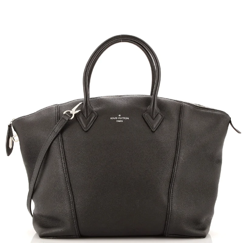 Soft Lockit Handbag Leather MM