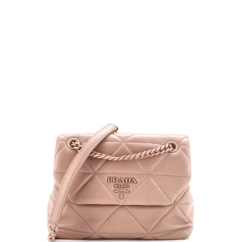 Spectrum Flap Bag Quilted Nappa Leather Small