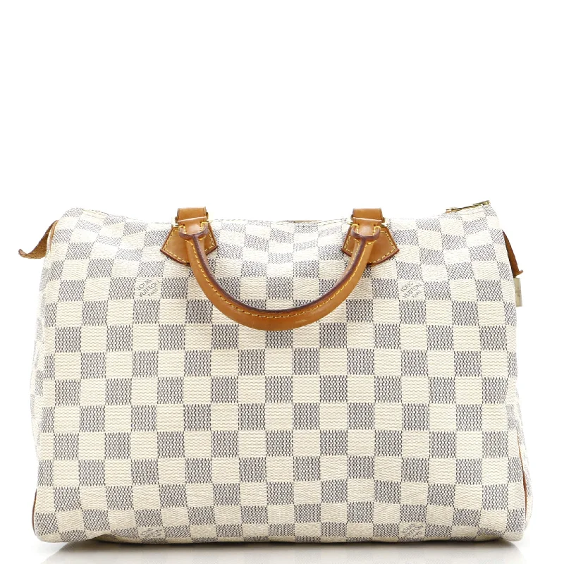 Printed Silk Shoulder Bag in Red for a Pop of ColorShoulder Bag with Geometric Pattern in Multicolor for a Contemporary StyleSpeedy Handbag Damier 30