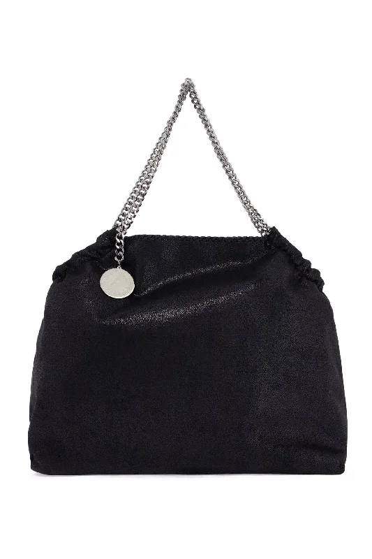 Faux Fur - Trimmed Tote Bag in White for a Cozy Winter LookFaux Fur - Trimmed Tote Bag in White for a Cozy Winter LookStella Mccartney Women's Falabella Tote Bag