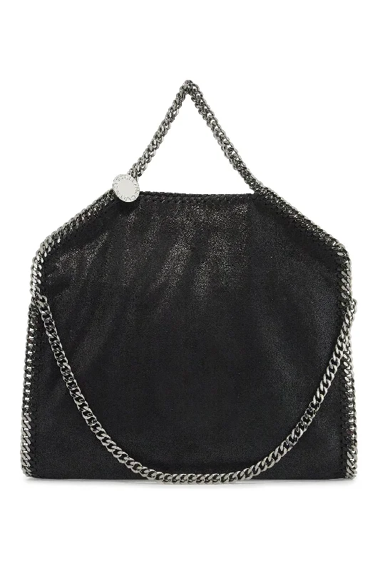 Faux Fur - Trimmed Tote Bag in White for a Cozy Winter LookWomen's Tote Bag with Inner Compartments in Gray for Organizing Everyday EssentialsStella Mccartney Women's Foldable Falabella Tote Bag