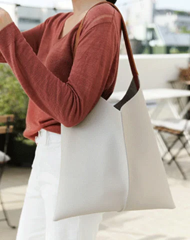 Geometric - Printed Tote Bag in Multicolor for a Contemporary and Trendy OutfitWomen's Tote Bag with Zipper Closure in Red for Secure StorageStylish Unique Womens White Leather Tote Bag Purse Black Shoulder Bag Handbag Green Tote Purse For Women