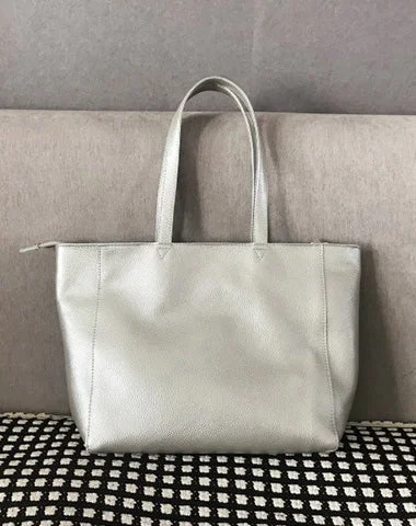 Tote Bag with RFID - Blocking Pocket in Black for Protecting Your Cards and InformationWaterproof Tote Bag in Yellow for Outdoor Activities in Wet WeatherStylish Womens Silver Leather Tote Bag Shoulder Tote Bag Silver Tote Purse For Women