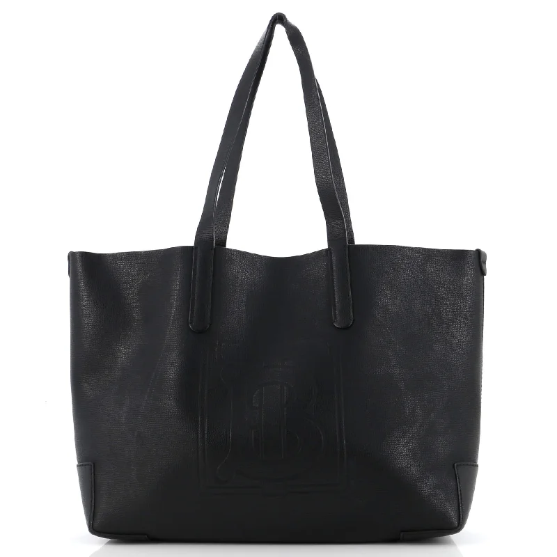 Large Capacity Genuine Leather Women's Tote Bag in Black for Work and CommutingTB Logo Tote Leather Medium Large Capacity Genuine Leather Women's Tote Bag in Black for Work and CommutingTB Logo Tote Leather Medium
