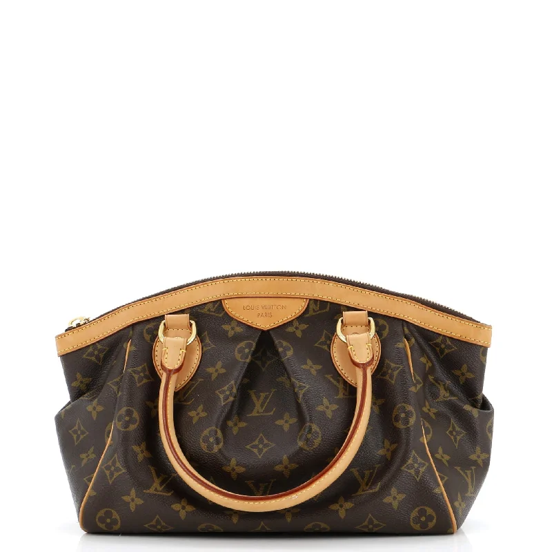 Metallic Shoulder Bag in Gold for Special OccasionsPrinted Silk Shoulder Bag in Red for a Pop of ColorTivoli Handbag Monogram Canvas PM