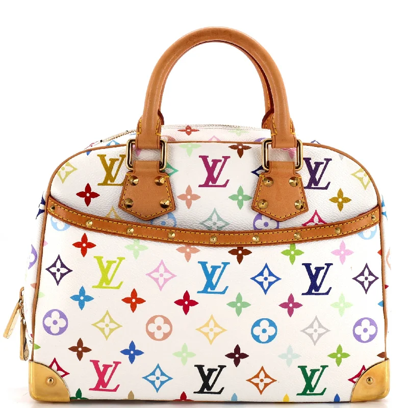 Embroidered Denim Shoulder Bag in Blue for a Vintage VibeShoulder Bag with Geometric Pattern in Multicolor for a Contemporary StyleTrouville Handbag Monogram Multicolor Embroidered Denim Shoulder Bag in Blue for a Vintage VibeShoulder Bag with Geometric Pattern in Multicolor for a Contemporary StyleTrouville Handbag Monogram Multicolor