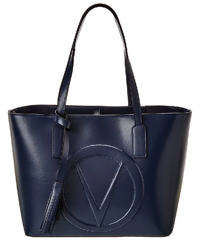 Monogrammed Tote Bag in Brown Leather with Personalized Initials for a Custom and Elegant TouchTote Bag with RFID - Blocking Pocket in Black for Protecting Your Cards and InformationValentino by Mario Valentino Soho Broderie Leather Tote Monogrammed Tote Bag in Brown Leather with Personalized Initials for a Custom and Elegant TouchTote Bag with RFID - Blocking Pocket in Black for Protecting Your Cards and InformationValentino by Mario Valentino Soho Broderie Leather Tote