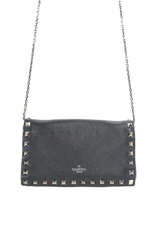 Geometric - Printed PVC Crossbody Bag in Multicolor for Trendy Street Style[WB4190] Valentino Garavani | Cross-Body Bag