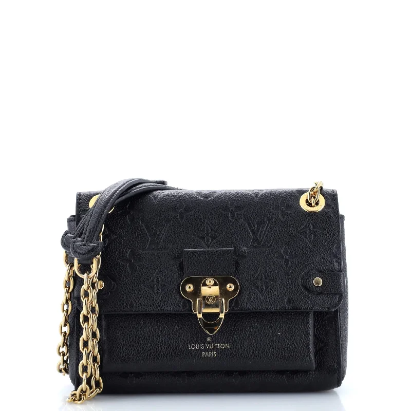 Vegan Leather Shoulder Bag in Gray for Ethical Fashion LoversCrossbody Shoulder Bag in Black Leather with Gold Hardware for Night OutsVavin Handbag Monogram Empreinte Leather BB Vegan Leather Shoulder Bag in Gray for Ethical Fashion LoversCrossbody Shoulder Bag in Black Leather with Gold Hardware for Night OutsVavin Handbag Monogram Empreinte Leather BB