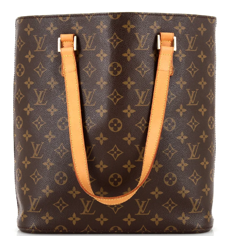 Women's Tote Bag with Zipper Closure in Red for Secure StorageVavin Tote Monogram Canvas GM