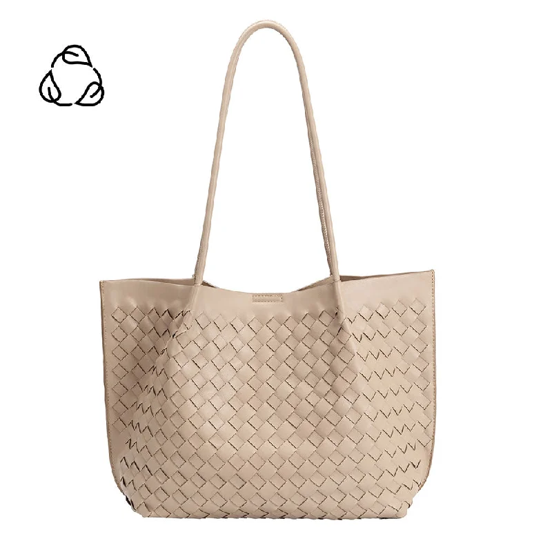 Women's Tote Bag with Inner Compartments in Gray for Organizing Everyday EssentialsVictoria Taupe Medium Recycled Vegan Tote Bag Women's Tote Bag with Inner Compartments in Gray for Organizing Everyday EssentialsVictoria Taupe Medium Recycled Vegan Tote Bag