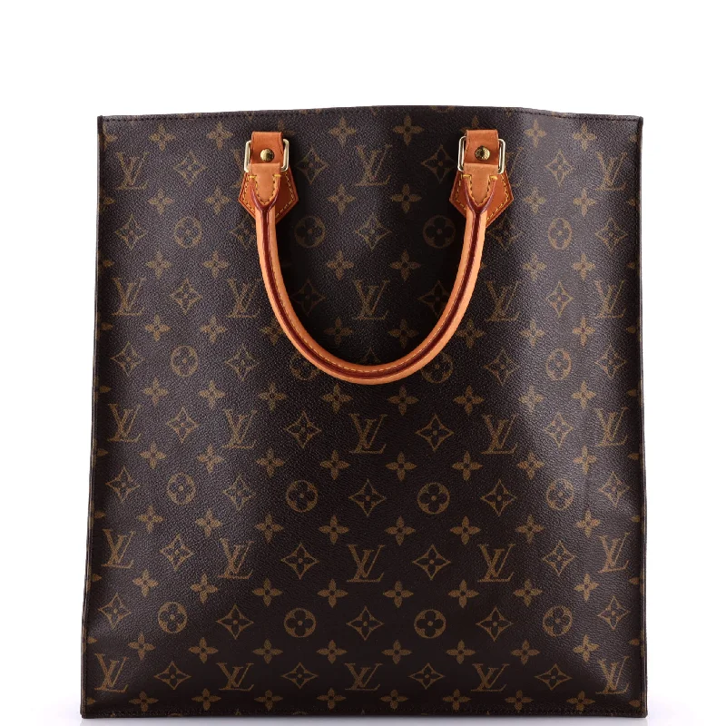 Women's Tote Bag with Zipper Closure in Red for Secure StorageVintage Sac Plat Bag Monogram Canvas Women's Tote Bag with Zipper Closure in Red for Secure StorageVintage Sac Plat Bag Monogram Canvas