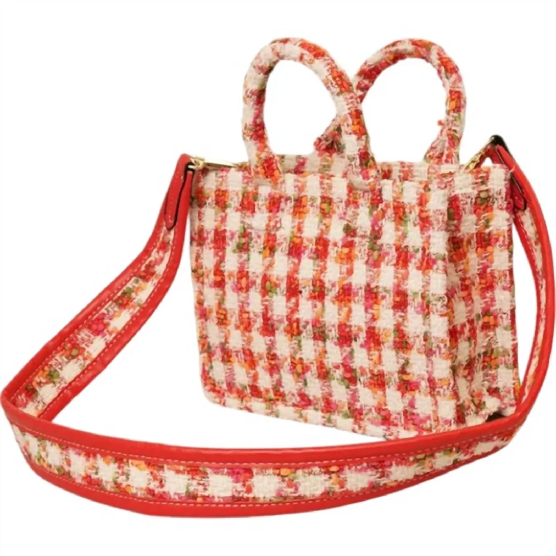 Embroidered Tote Bag in Beige with Floral Motifs for a Boho - Chic VibeMonogrammed Tote Bag in Brown Leather with Personalized Initials for a Custom and Elegant TouchWomen's Tweed Small Tote Bag In Red Embroidered Tote Bag in Beige with Floral Motifs for a Boho - Chic VibeMonogrammed Tote Bag in Brown Leather with Personalized Initials for a Custom and Elegant TouchWomen's Tweed Small Tote Bag In Red