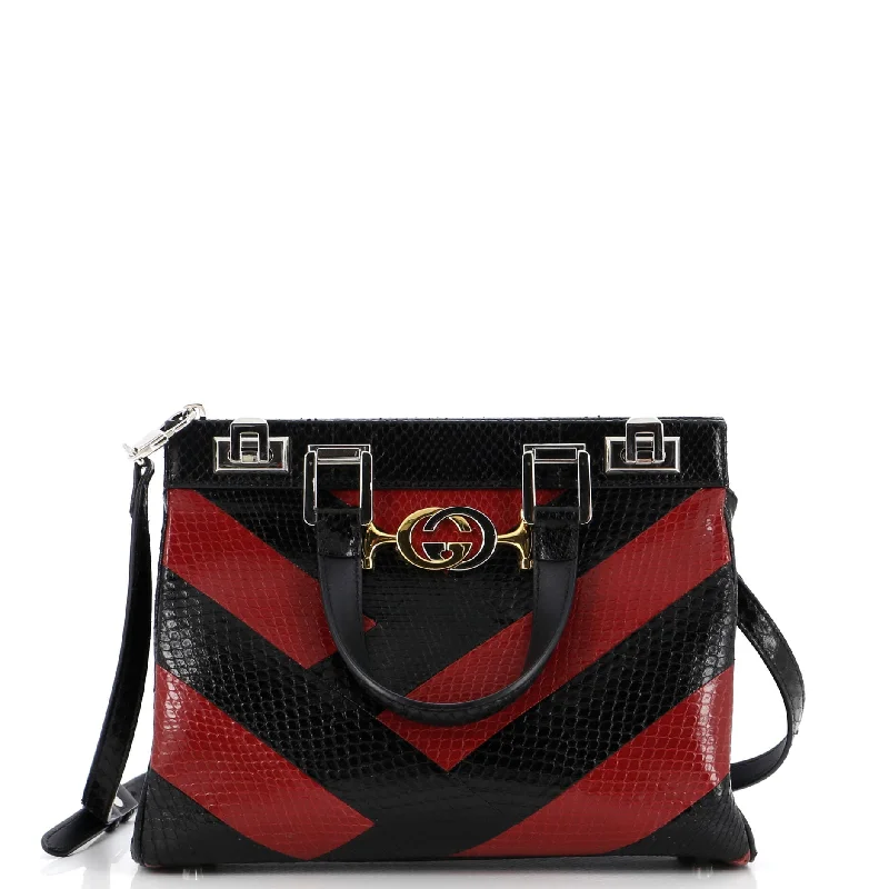 Printed Silk Shoulder Bag in Red for a Pop of ColorPrinted Silk Shoulder Bag in Red for a Pop of ColorZumi Top Handle Bag Python Small