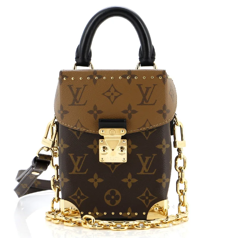 Women's Shoulder Bag with Floral Embroidery in Purple for Spring WalksCanvas and Leather Combo Shoulder Bag in Tan for a Rustic LookCamera Box NM Handbag Studded Reverse Monogram Canvas Women's Shoulder Bag with Floral Embroidery in Purple for Spring WalksCanvas and Leather Combo Shoulder Bag in Tan for a Rustic LookCamera Box NM Handbag Studded Reverse Monogram Canvas